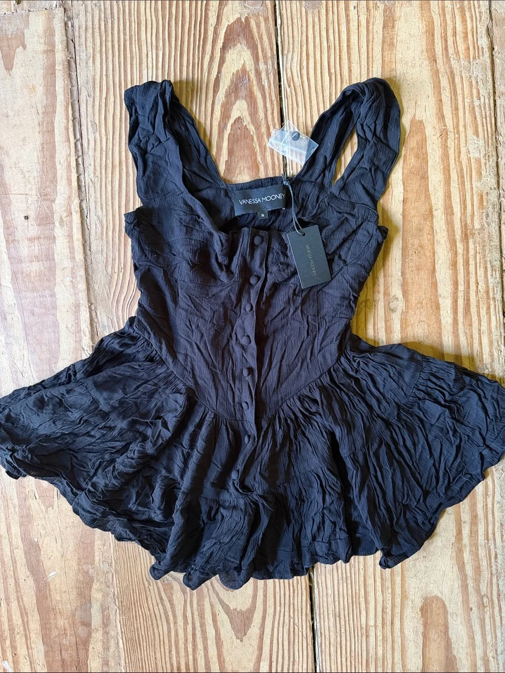 Vanessa Mooney Black Elisabeth dress - discontinued color - Picture 3 of 5
